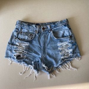Levi’s Orange Tab Reworked 560 Shorts